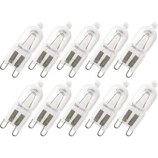 10 x Osram Eco Halogen Stiftsockellampe Halopin Pro 20W = 25W G9 230V warmweiß dimmbar 66720 OEM