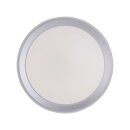 LeuchtenDirekt LED Smart Deckenleuchte Lola Silber Leni Ø51cm 40W 3300lm RGB + CCT Fernbedienung App Google Alexa