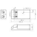 Tridonic LED Treiber Driver LC 14W 700mA dimmbar Phasenan- & Abschnitt