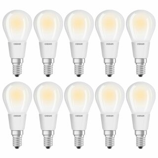 10 x LED Filament Parathom Tropfen 6W = 60W E14 matt 806lm warmweiß 2700K #1