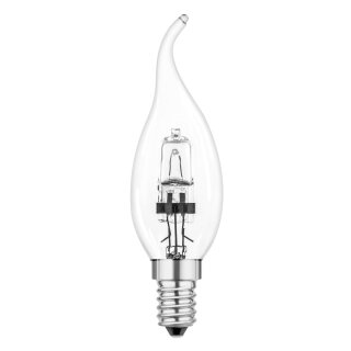 Ormalight Windstoß Kerze Eco Halogen 18W = 25W / 24W E14 warmweiß dimmbar