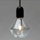 Frama Halogen Globe Diamond Lights 18W E27 klar 220lm warmweiß 2600K dimmbar