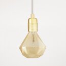 Frama Halogen Globe Diamond Lights 18W E27 Gold 220lm warmweiß 2600K dimmbar