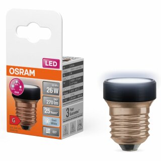 Osram LED Star Flat 3,5W = 26W E27 matt 270lm neutralweiß 4000K 3-Stufen-Dimmbar