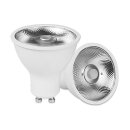 LED Reflektor 6W GU10 Linse 435lm Warmweiß 3000K Spot 10°