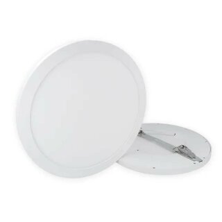 LED line LED Einbauleuchte Panel Easy Fix rund Ø29cm weiß 24W 2300lm neutralweiß 4000K