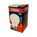 Osram Glühbirne Bellalux T55 Soft Rose 40W E27...