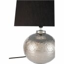 Paulmann Pauleen Tischleuchte Touch of Silver Schwarz/Silber max. 20W E14 mit Schalter