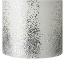 Paulmann Pauleen LED Wachskerze Glowing Glitter Big warmweiß für 3 x AA Batterie mit Schalter