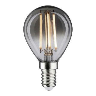 Paulmann LED Filament Tropfen 4W E14 Rauchglas 170lm Extra Warmweiß 1800K DIMMBAR