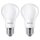 2 x Philips LED Leuchtmittel A65 Birnen 8W = 60W E27 matt 806lm warmweiß 2700K